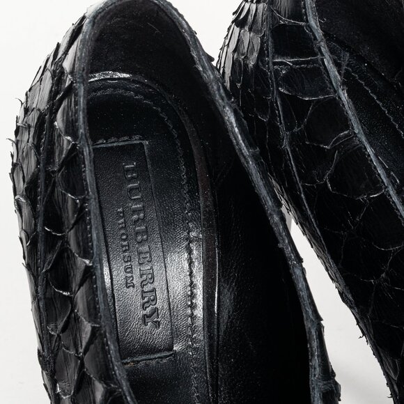 Burberry Prorsum Python Snakeskin Booties - Picture 9 of 10